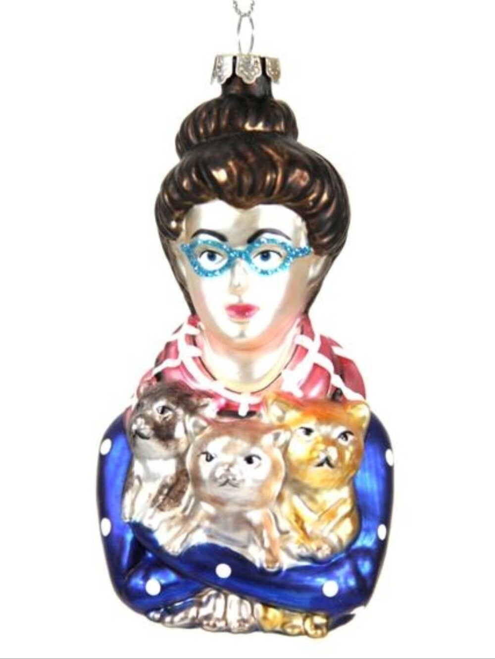 Cody Foster Cat Lady Ornament